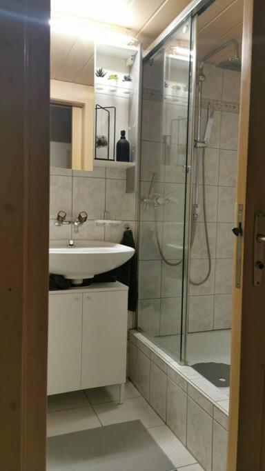 Schones Kleines Studio Mit Sitzplatz, Mitten Im Prattigau Jenaz Exteriör bild